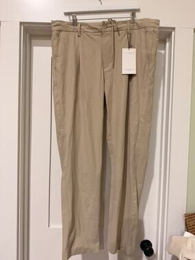 Ike Behar Straight Leg Flex Tech Pant Khaki Tan XXL